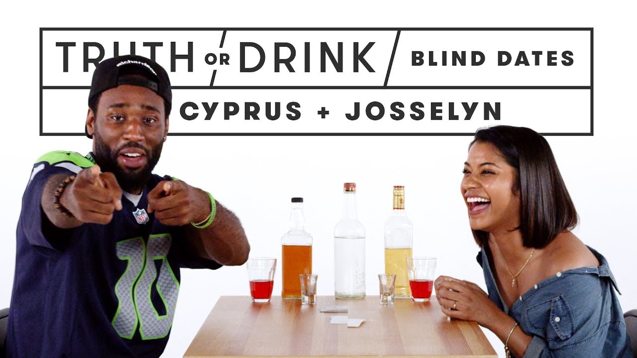 Blind Dates Play Truth or Drink (Cyprus & Josselyn) | Truth or Drink | Cut