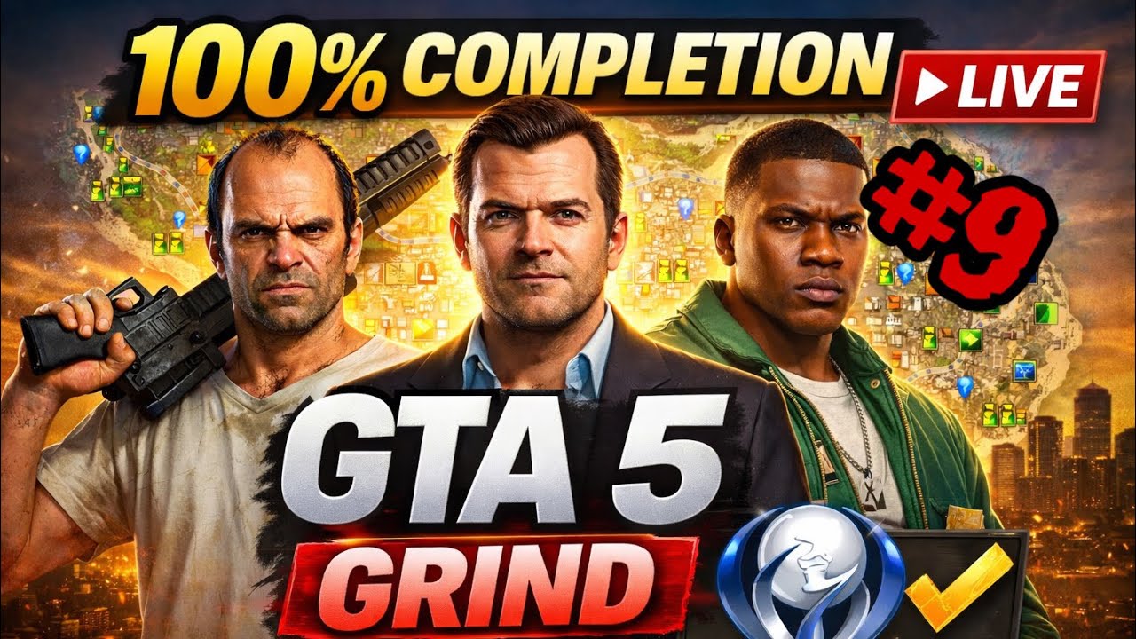 GTA V 100% Completion Gameplay Walkthrough EP 9