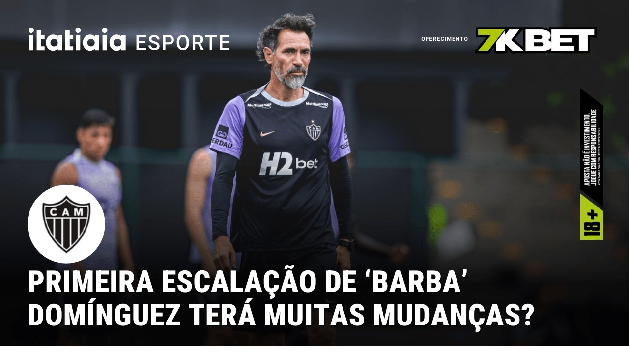 O QUE ESPERAR DA PRIMEIRA ESCALAÇÃO DE EDUARDO DOMÍNGUEZ À FRENTE DO ATLÉTICO?