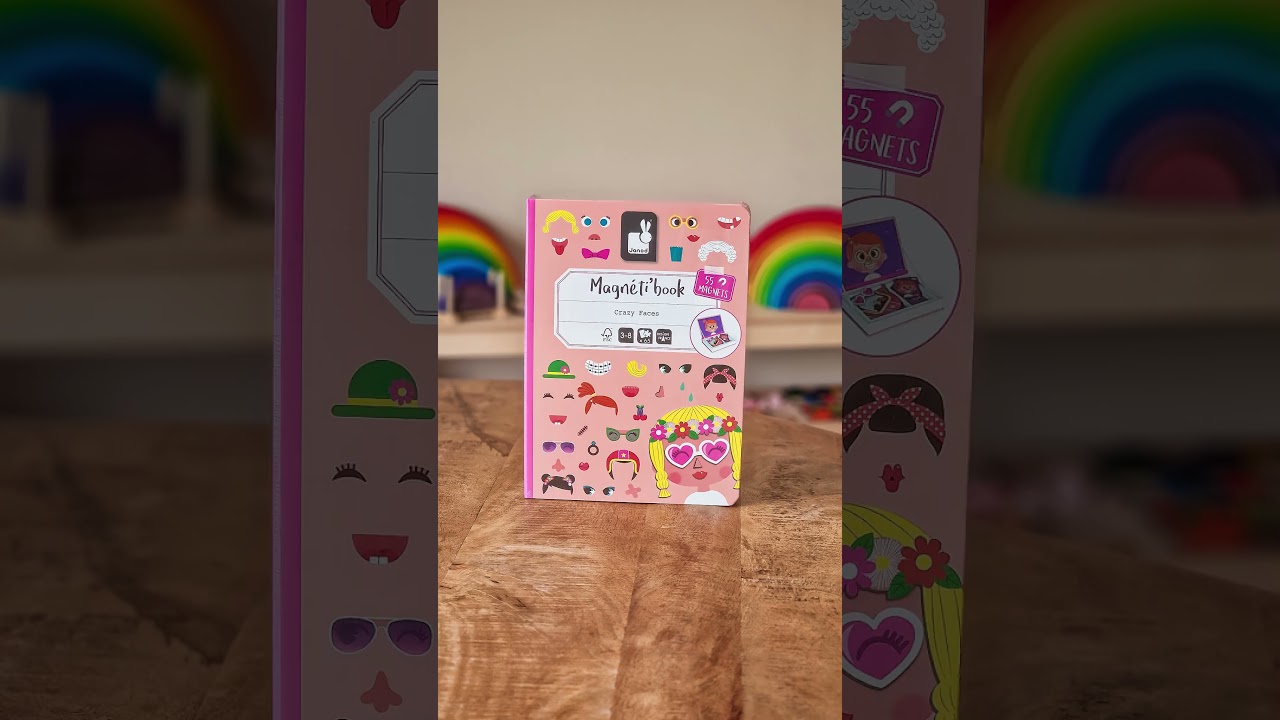 Janod magneetboek, nieuwe thema's!