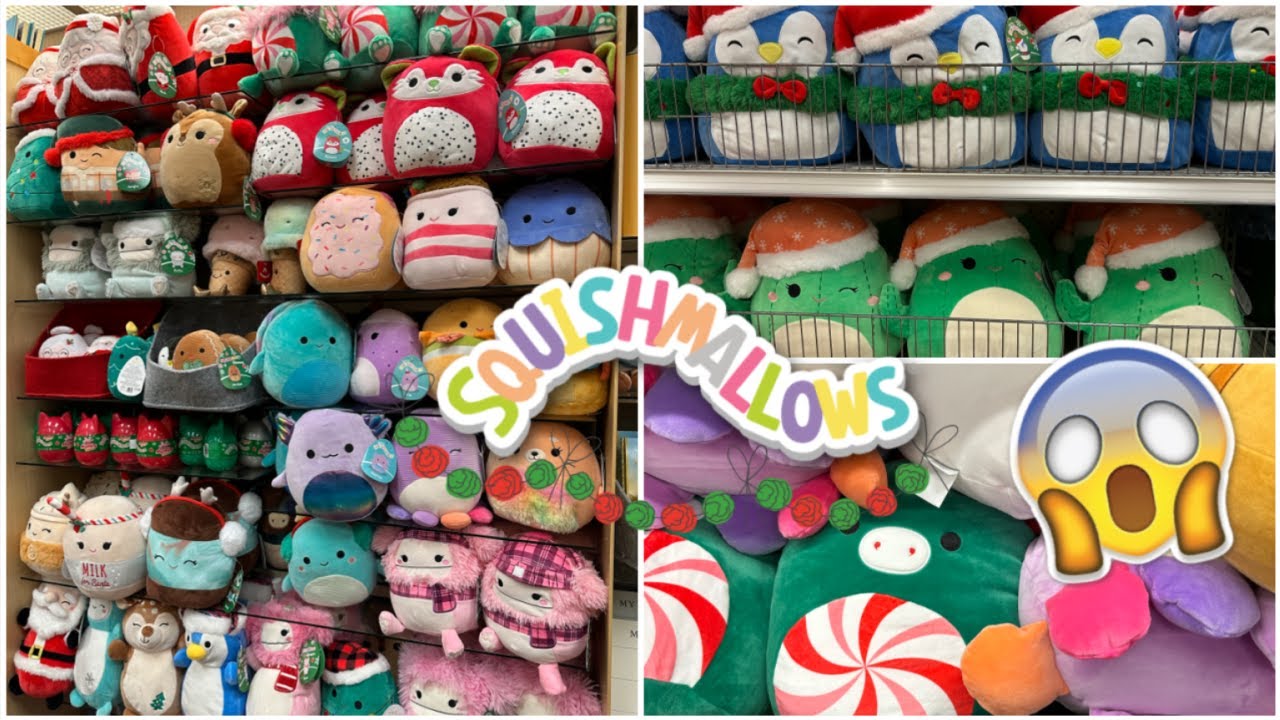 Christmas Squishmallow Hunting | ALDI Drop, Hallmark Restock, MYSTERY CAPSULES