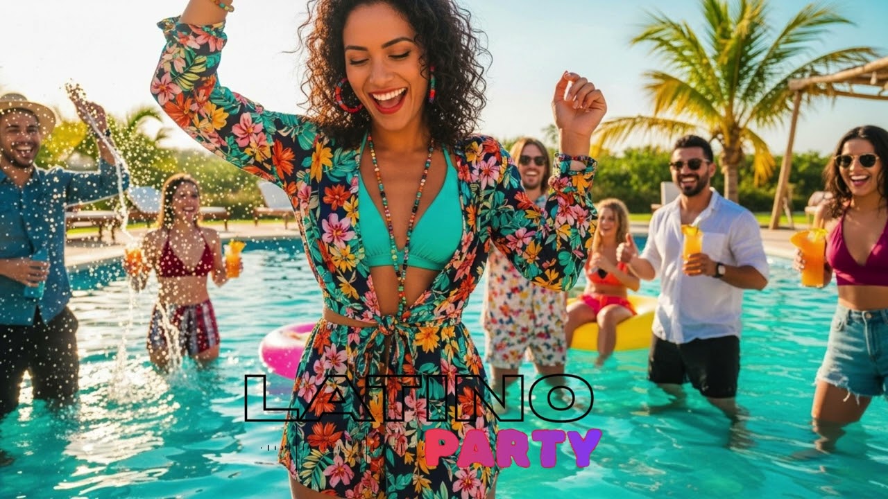 Latin Summer Pool Party 🌴 | Reggaeton Dance Mix