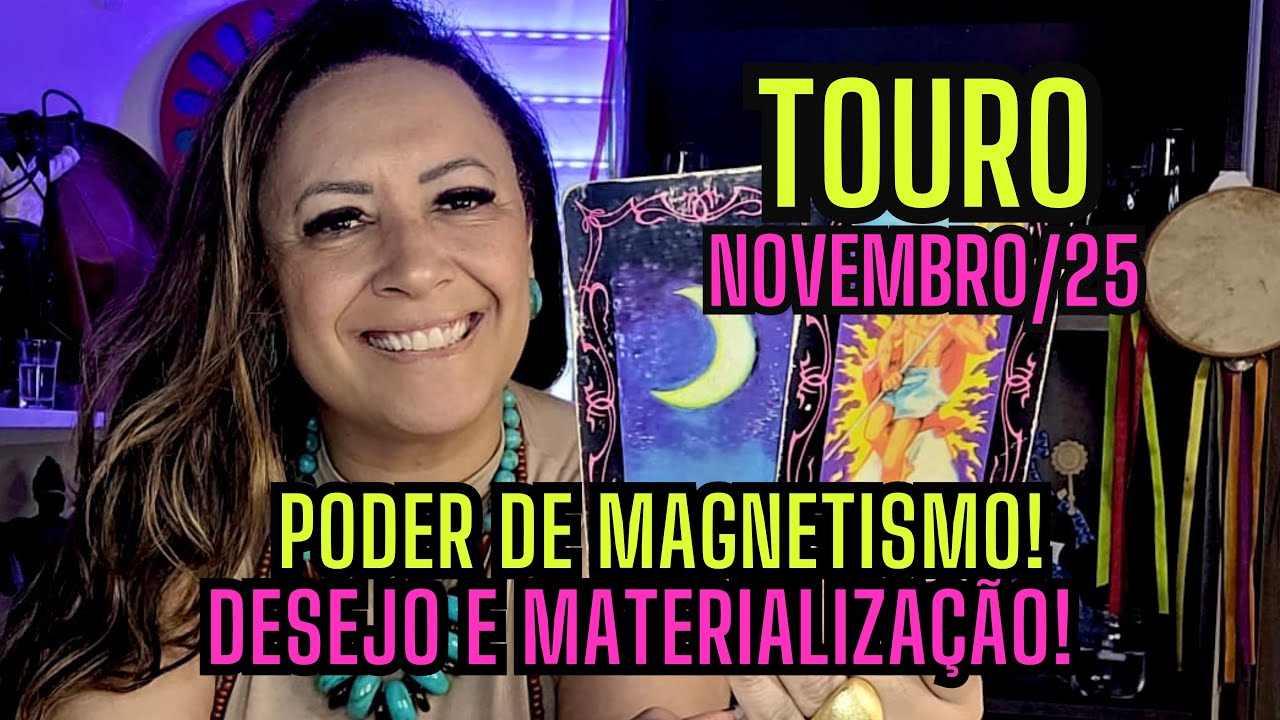 TOURO ♉️ PODER DE MAGNETISMO! DESEJO E MATERIALIZAÇÃO ‘