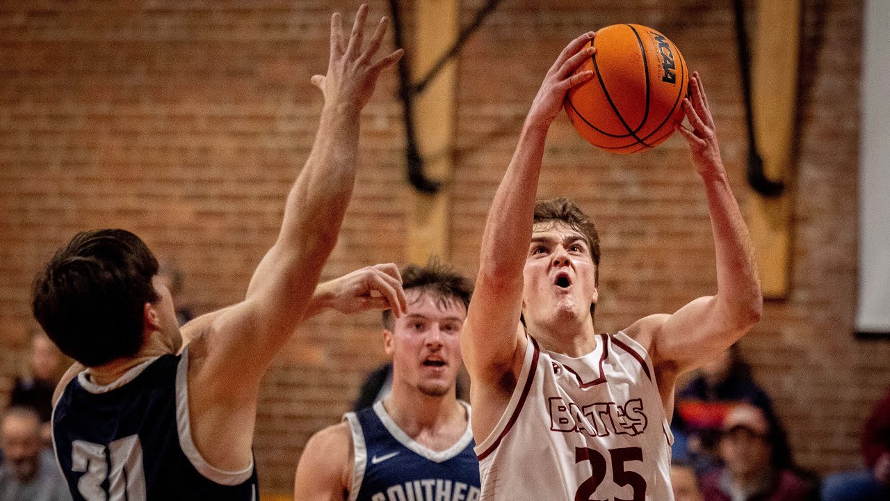 2025 Bates Men&rsquo;s Basketball vs. Southern Maine Highlights