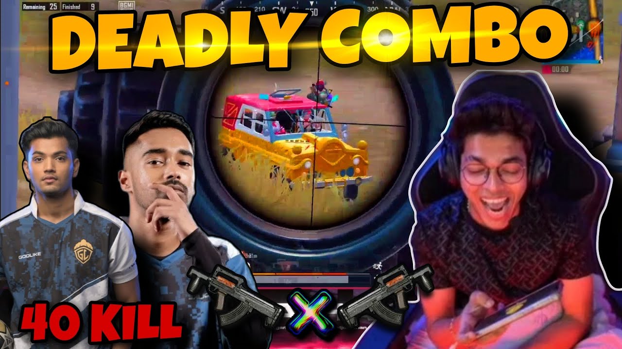 JONATHAN'S DEADLY GUN COMBO | ONLY RUSH🔥 | 40 KILL | NEYOO | KIKI | RECORD?? | MN SQUAD