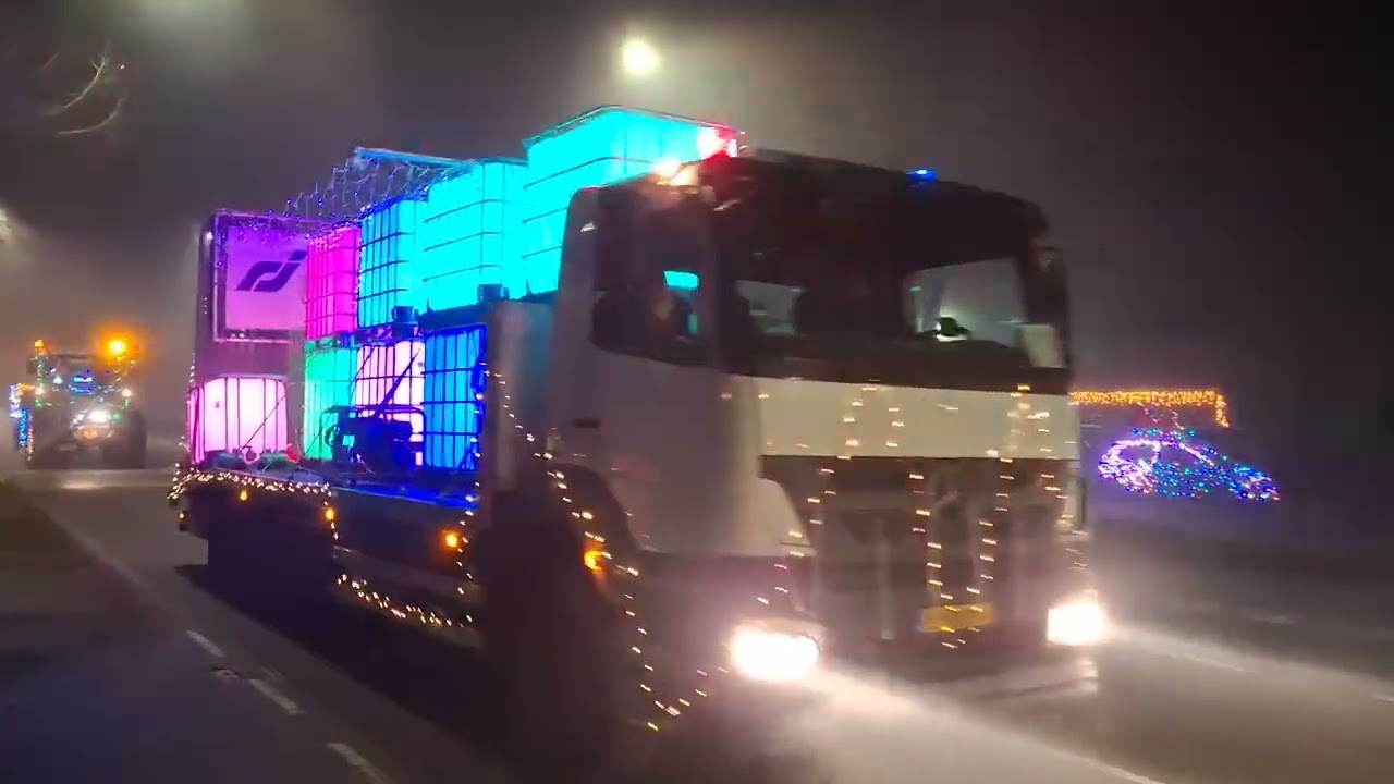 kerstlicht parade midden limburg 2024