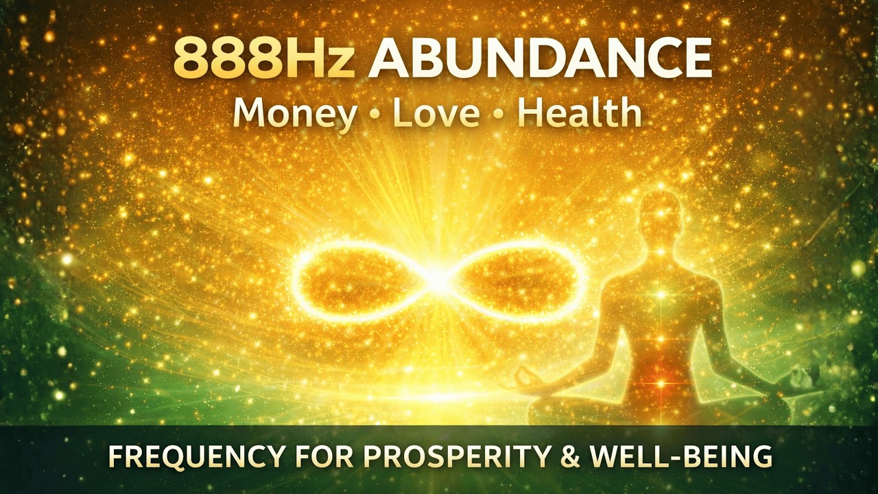 Money, Love & Health Abundance | 888Hz Frequency for Prosperity & Well-Being