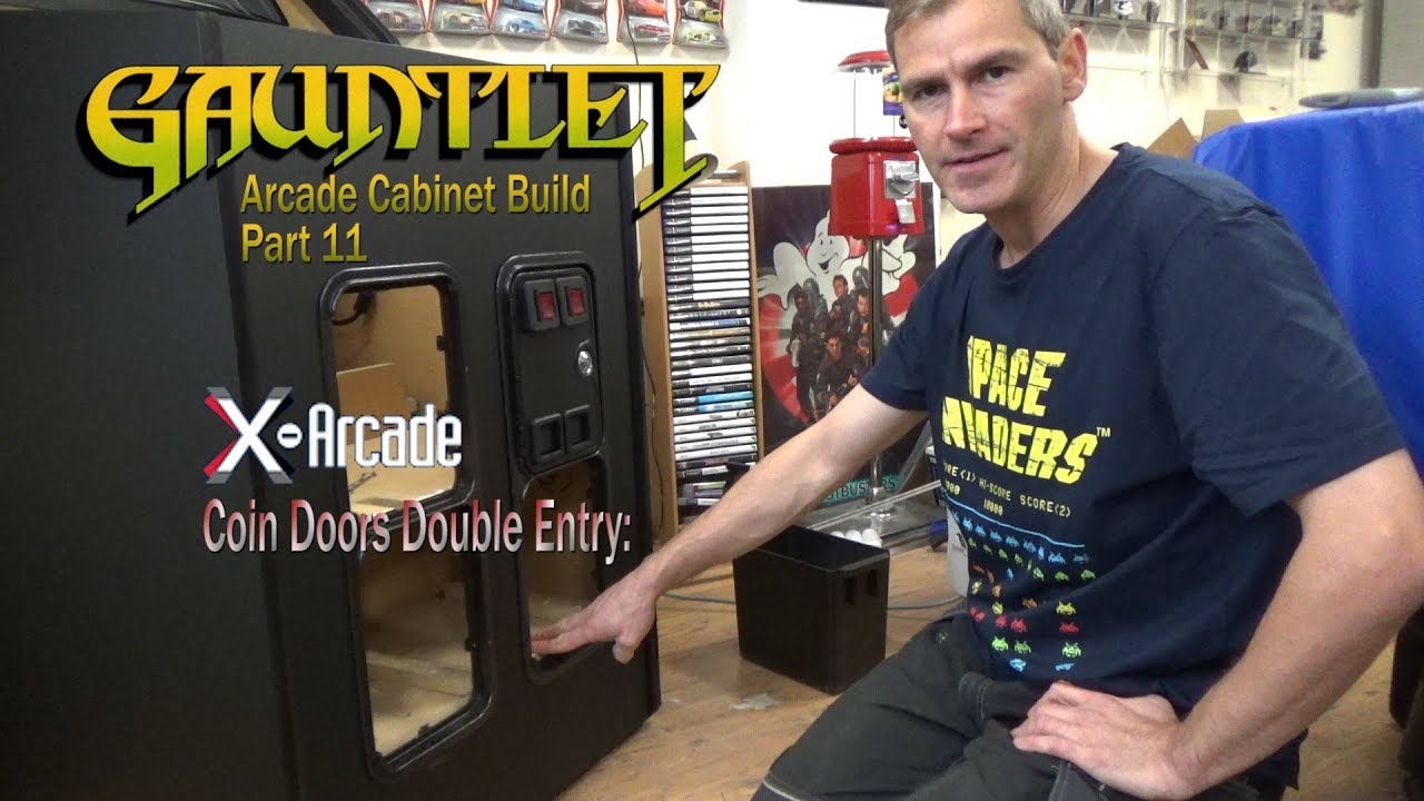 Gauntlet Arcade Cabinet Scratch build. Part 11 / Coin Doors.