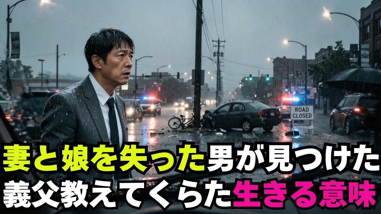 「妻と娘を失った男が見つけた義父教えてくらた生きる意味」