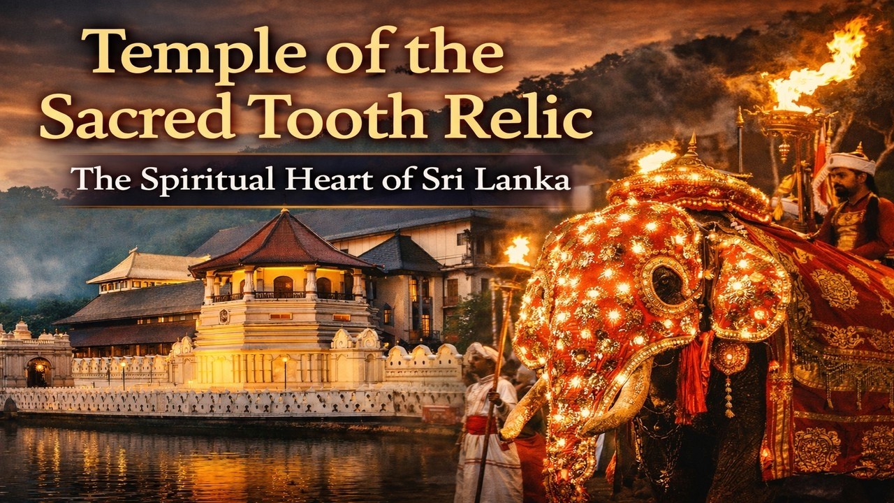 “Temple of the Sacred Tooth Relic – The Spiritual Heart of Sri Lanka”