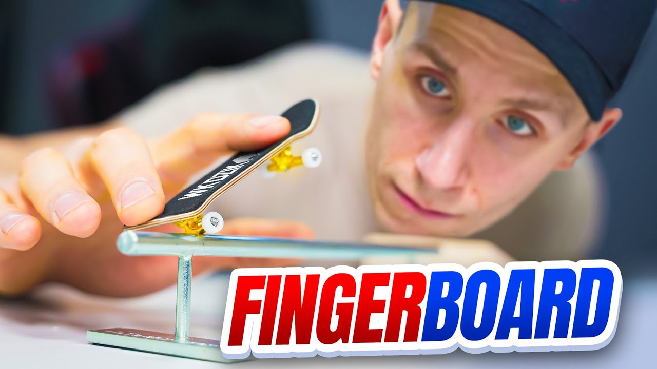 KTO PIERWSZY ZROBI KICKFLIPA *FINGERBOARD*
