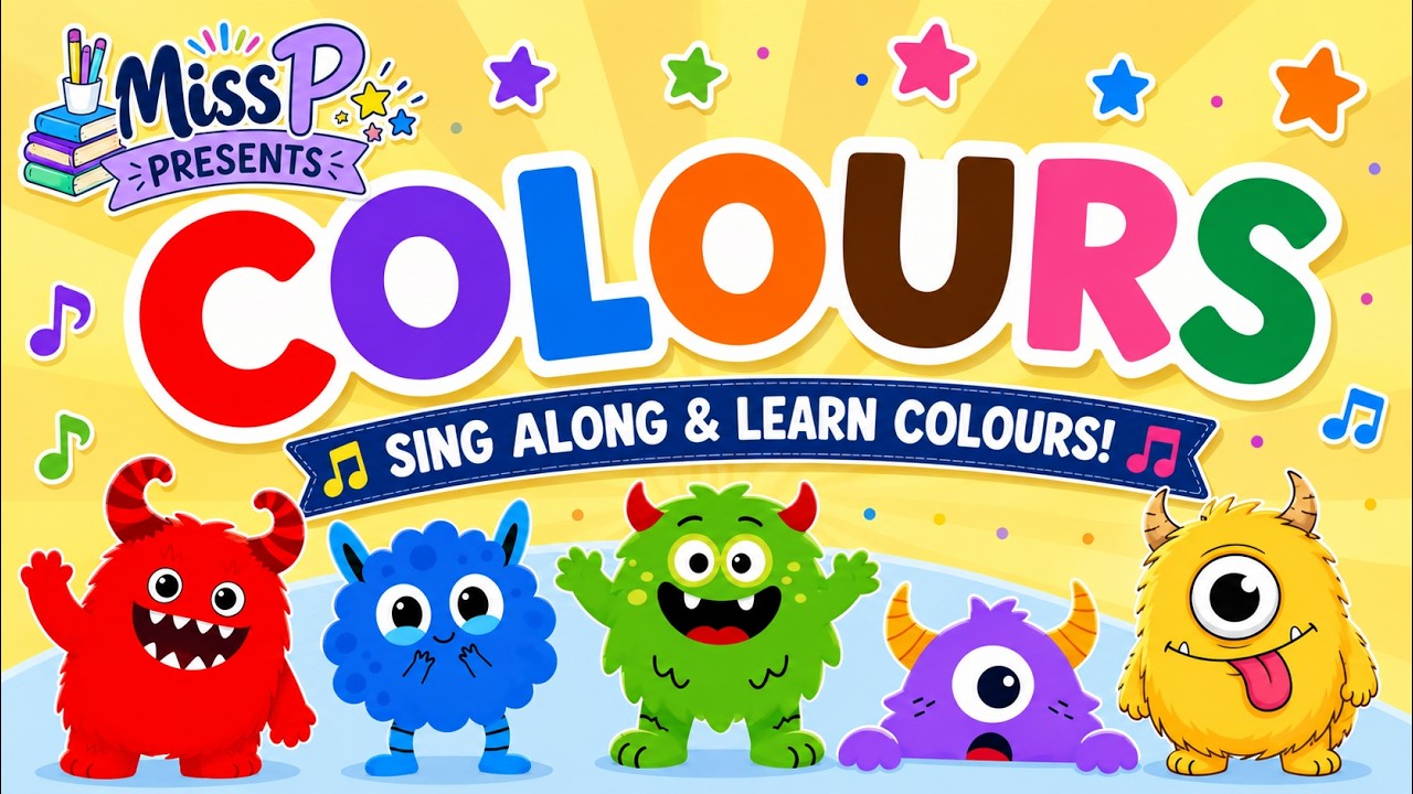 Colours Song for Kids | Sing Along & Learn Your Colours | Colors 🌈