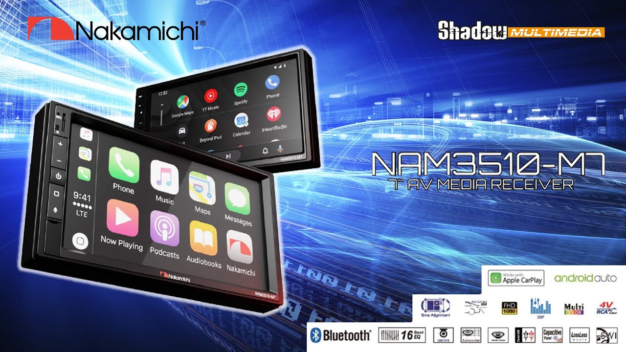 Funcionamiento y equipamiento NAM3510-M7 de NAKAMICHI