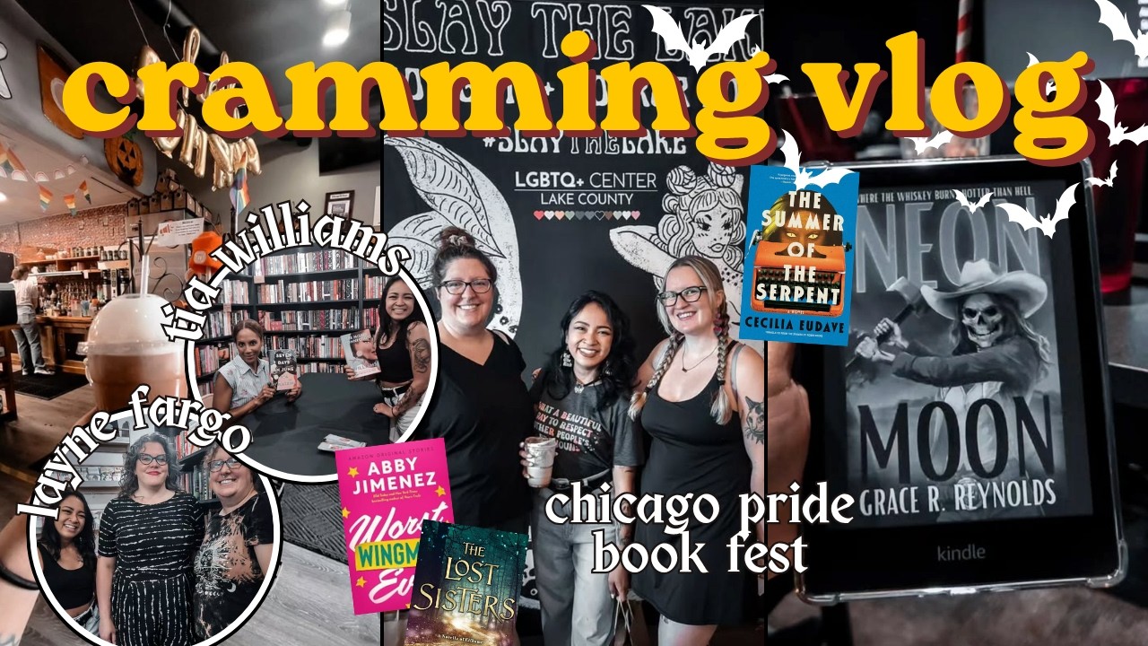 Видеоблог о зубрежке и чтении | Shortie Patorties и книжный фестиваль Chicago Pride