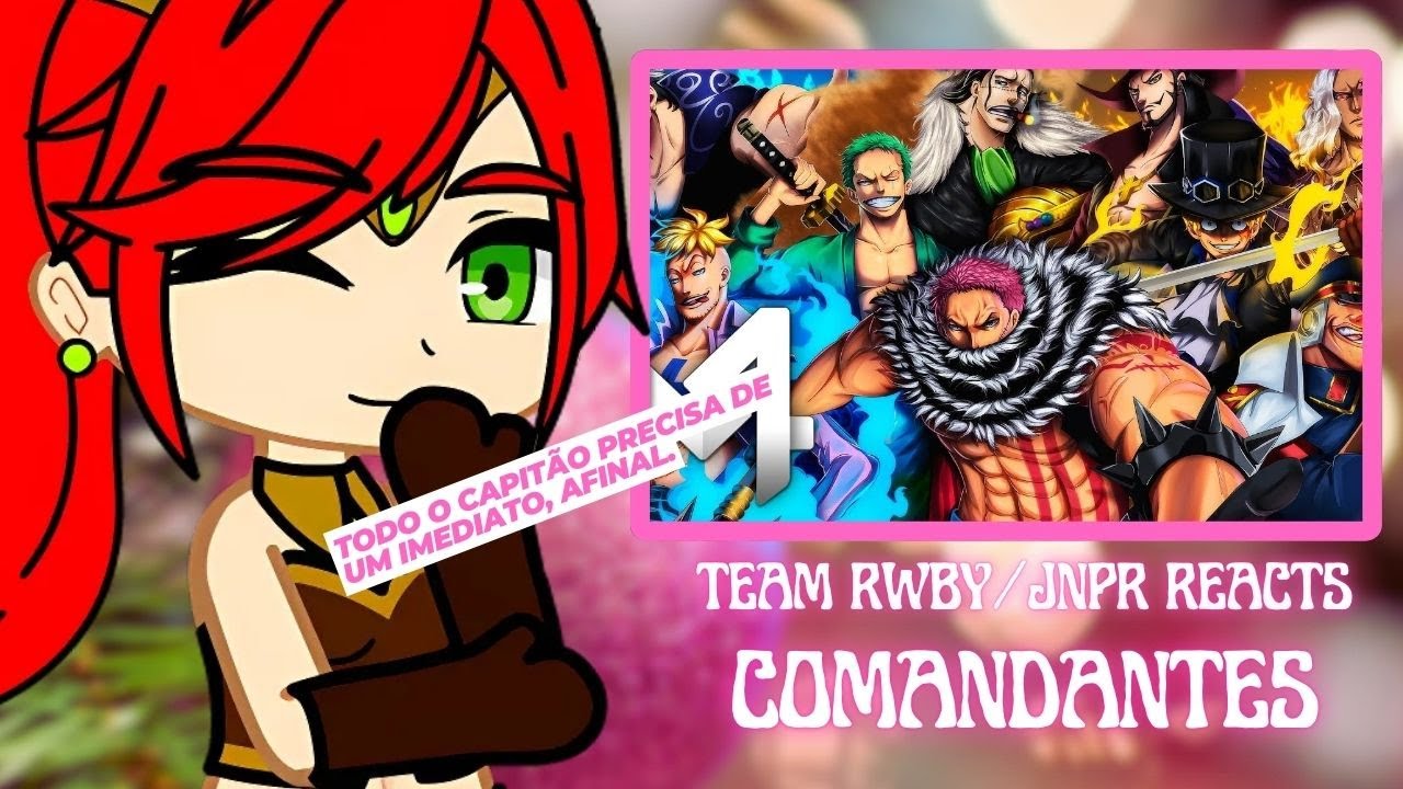 Team RWBY e JNPR React a Rap dos Comandantes - Braço Direito (M4rkim)