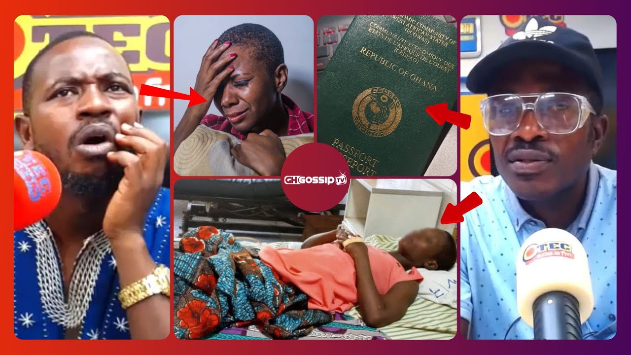Nkwasiasem!! My Wife secretly traveled Abroad & returned with sickness & her family abãñdôñed her