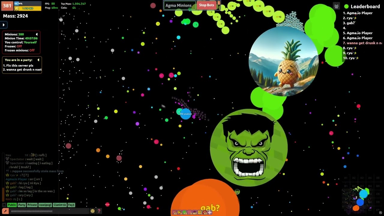 Agma.io | If that shi not me then i'm left