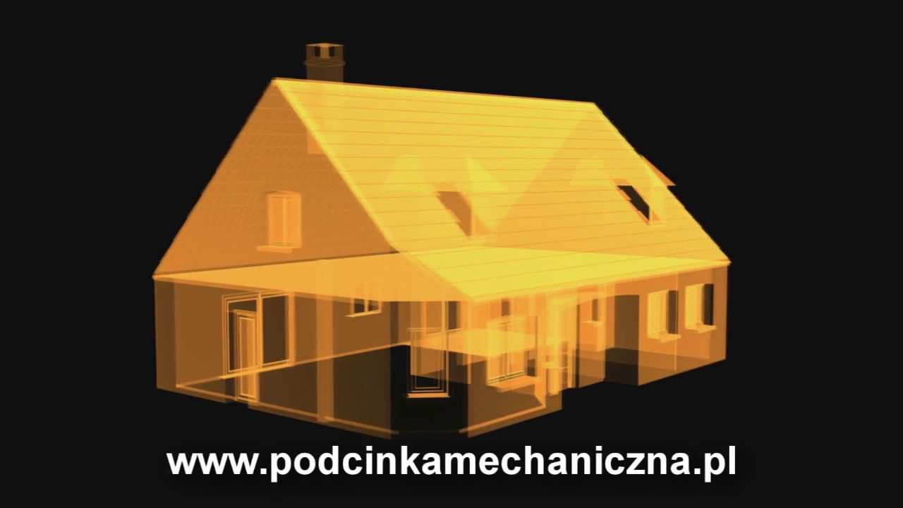 Podcinka mechaniczna budynku Osuszanie domu Wilgoć w domu Krzysztof Ofiera