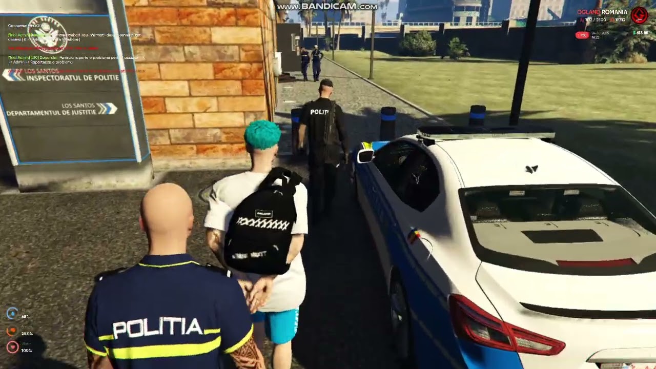 Prima data la politie pe ogland