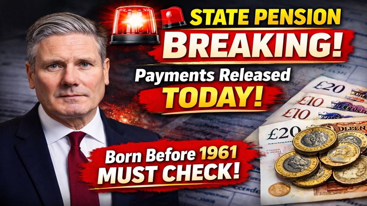 🚨 State Pension BREAKING: Payments Released TODAY &ndash; Born Before 1961