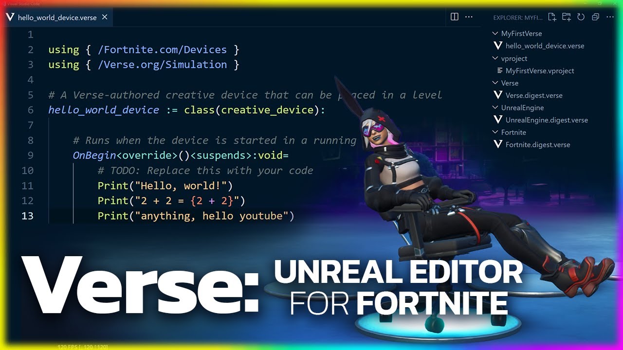 Programming Fortnite: Verse in UEFN