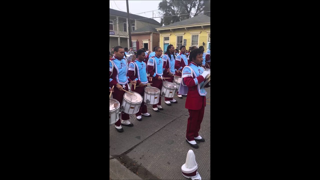 Talladega marching band mardi gras 2015