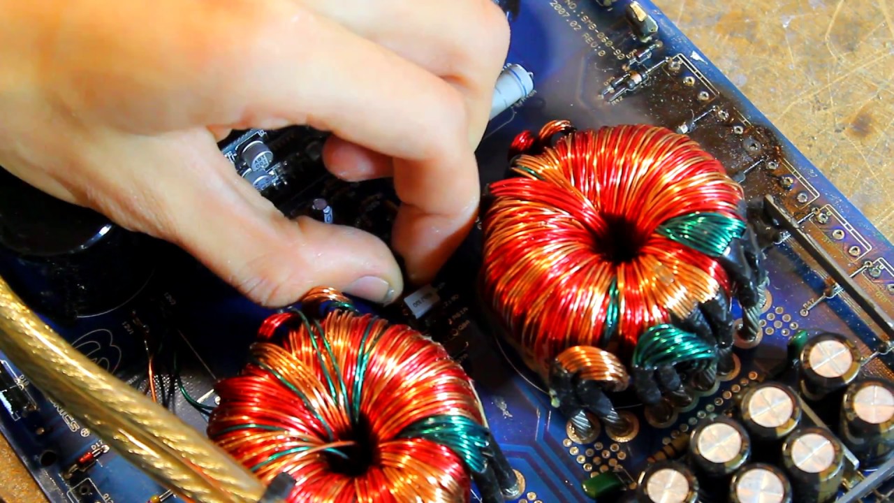 Hifonics BXI2608D repair Part 1 - Power supply