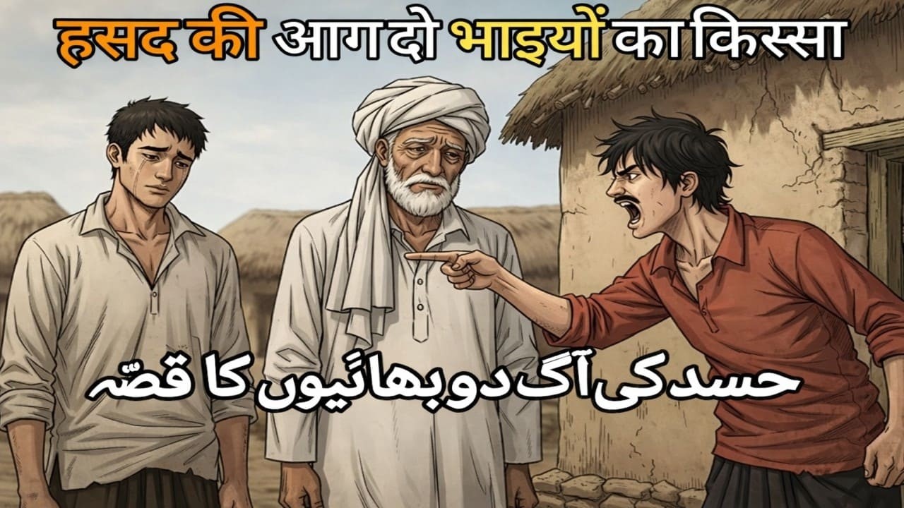 Hasad Ki Aag Do Bhaiyon KaKissa || हसद की आग दो भाइयों का क़िस्सा || Urdu|Hindi Stories