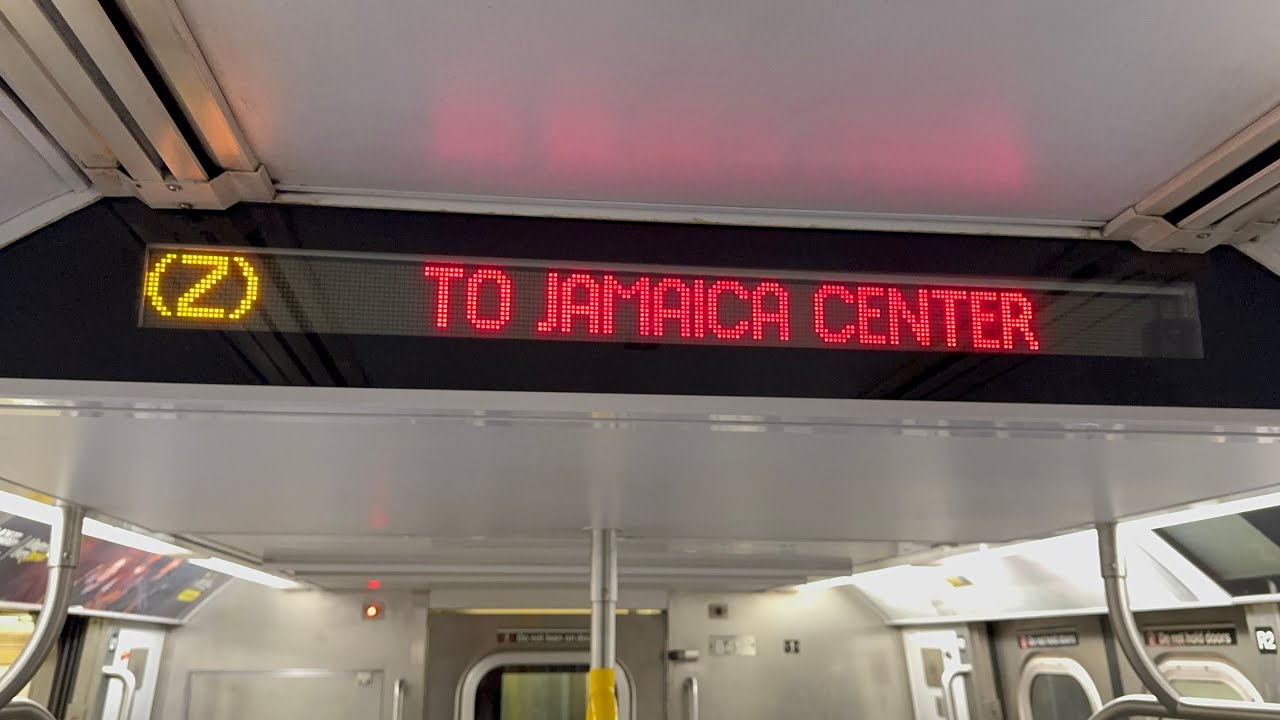 BMT Nassau St Line: R160A (Z) Train [Broad St to Jamaica Center #SkipStop]