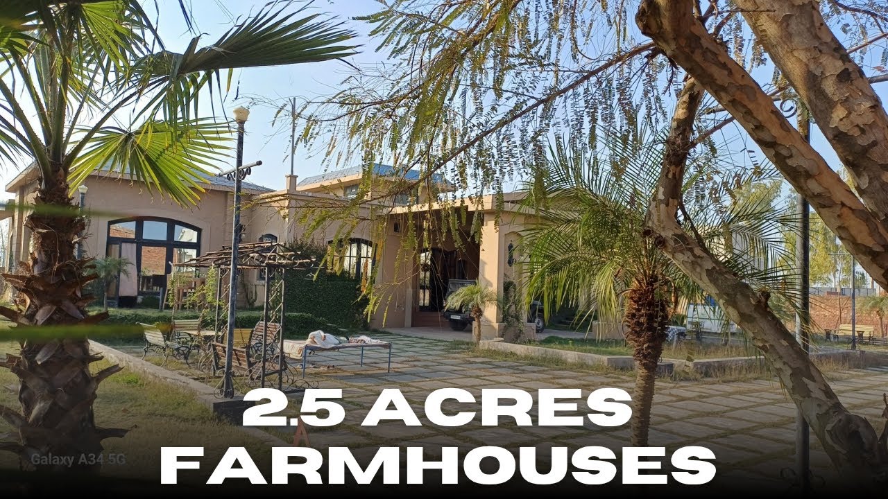 2.5 Acres Main Road Farmhouse For Sale in Amritsar
