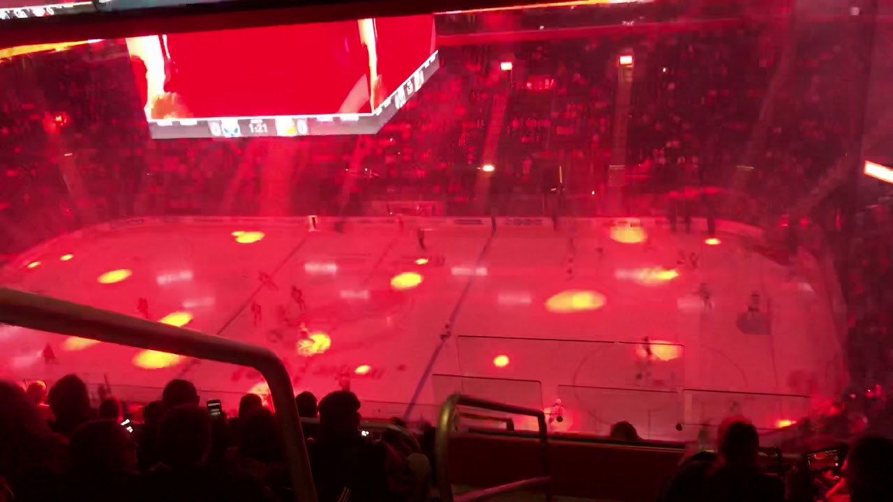 Karen Newman National Anthem Red Wings Vs Buffalo Sabres Oct 25, 2019