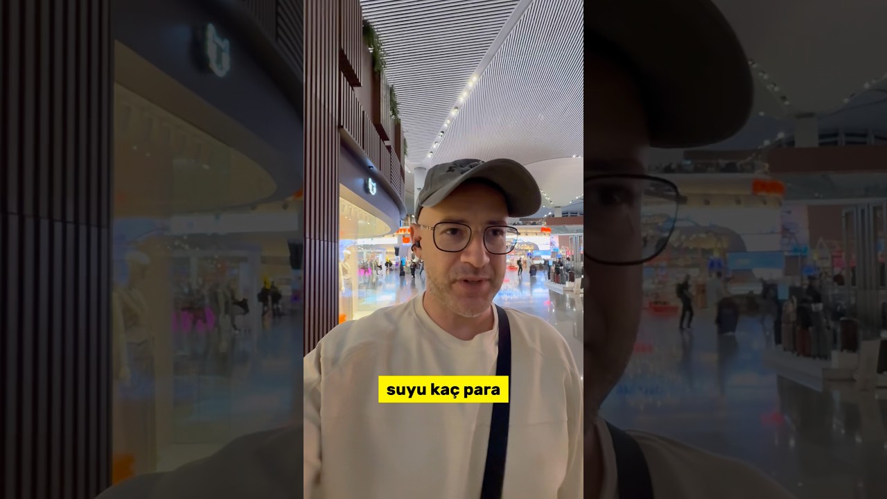 İstanbul Havalimanında FAHİŞ Fiyatlar 😨 D&uuml;nyanın EN PAHALISI ! #istanbul #fiyat #havalimanı