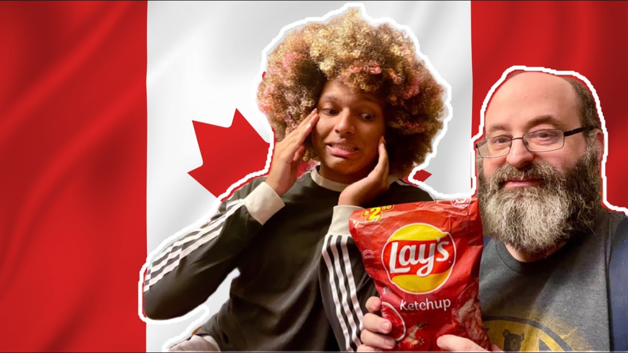 Brazilian 🇧🇷 NEPHEW trying SOME 🇨🇦CANADIAN PRODUCTS | The Fluffies Channeli