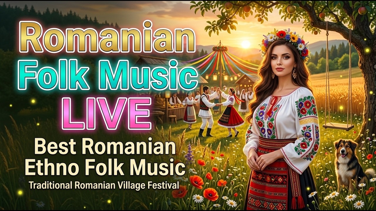 Romanian Folk Music Live 2026 🌿 Best Romanian Ethno Folk | Traditional Romanian Village Songs Mix