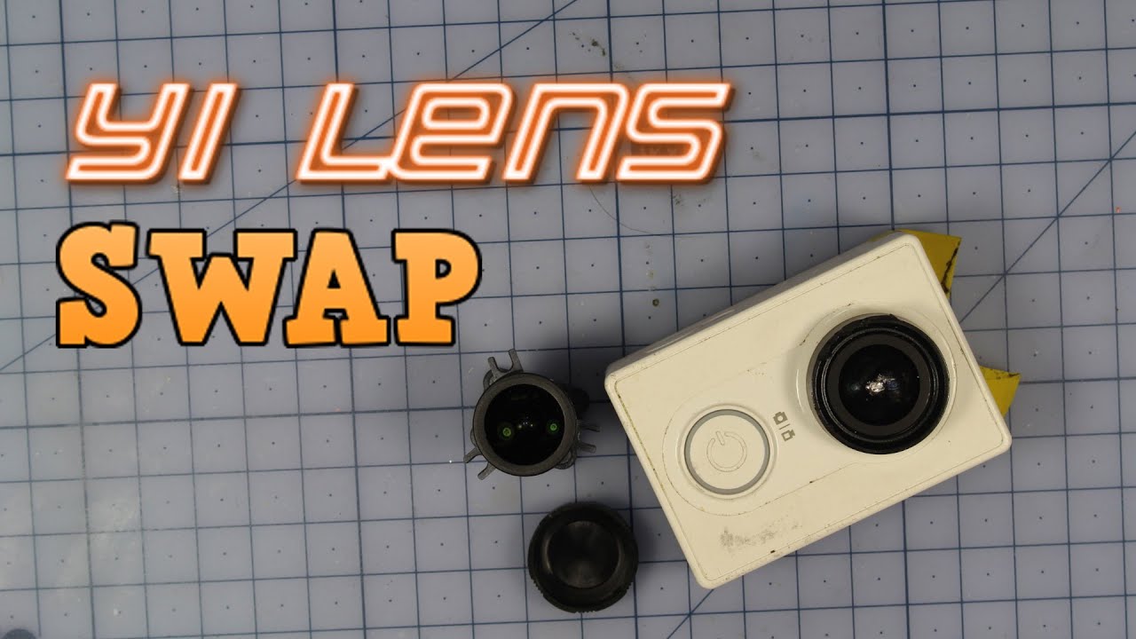 How to replace and refocus a smashed Xiaomi Yi Lens.