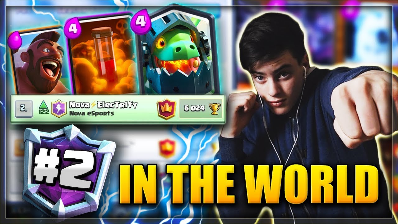 I'm 2# IN THE WORLD!! Hog Poison Inferno Dragon Deck Is OP!