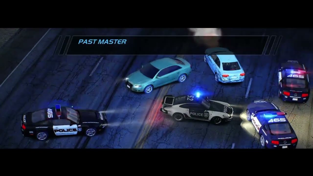 There is a NEED FOR SPEED, the police are after the racers