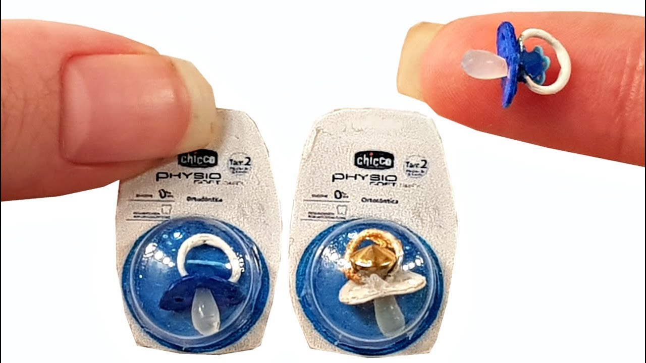 DIY Miniature ✫ Pacifier ✫ Tutorial | Crafts