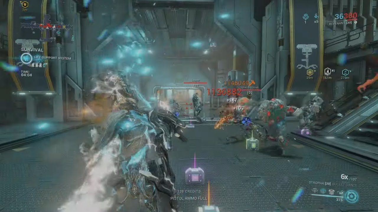 Testing Stropha (Heavy Build) in Steel Path feat. Malice | Jupiter Survival Cameria