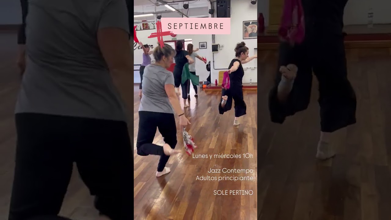 Clases de danza adultos principiantes en #spdc #danza #coreo #dance Sole Pertino