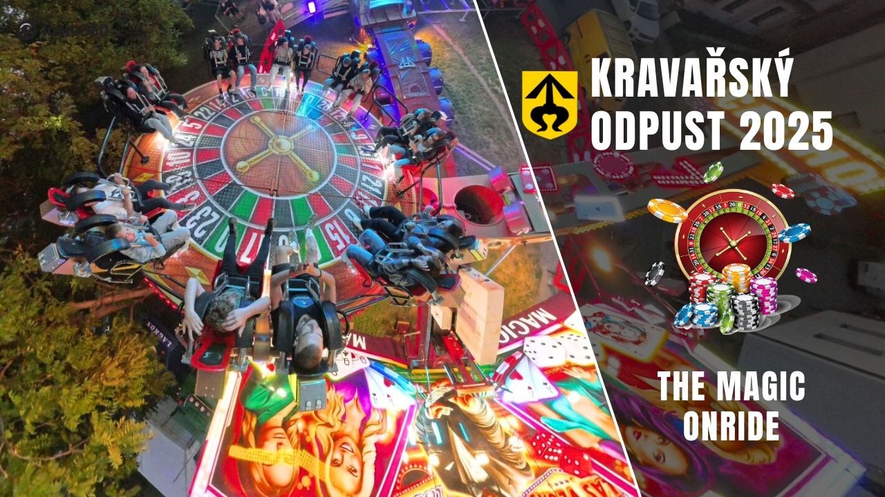 Atrakce The Magic Onride Insta360 x4 | Kravařský odpust 2025