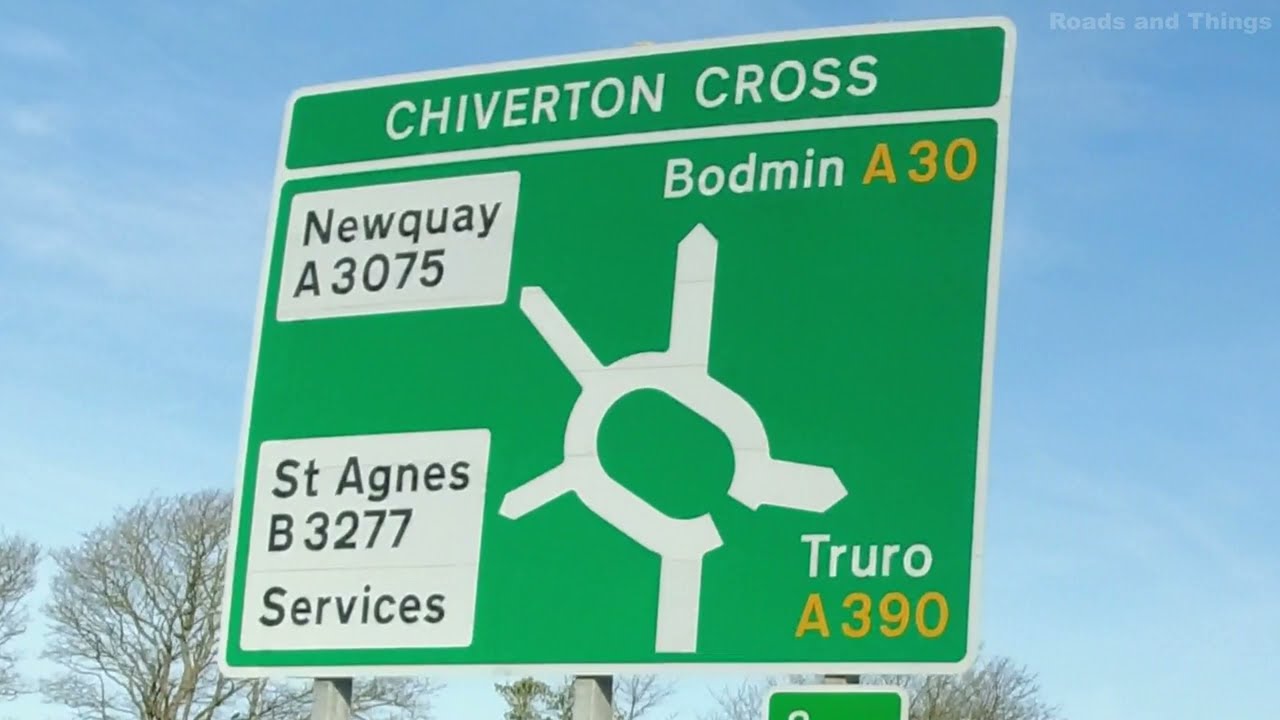 A30 Dualling Chiverton Cross to Carland Cross, Cornwall, England, UK.
