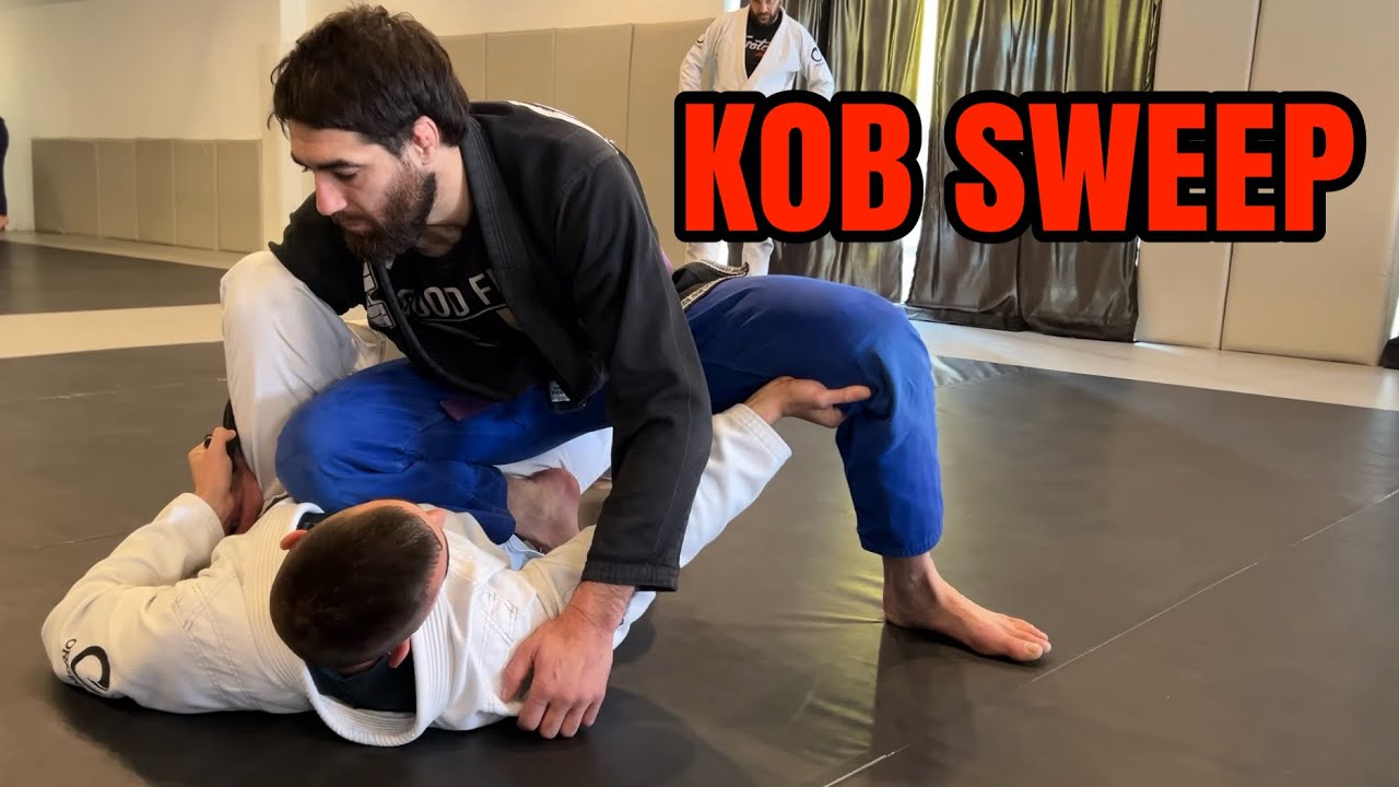 Sweep to Side Control from Bottom Knee on Belly 2