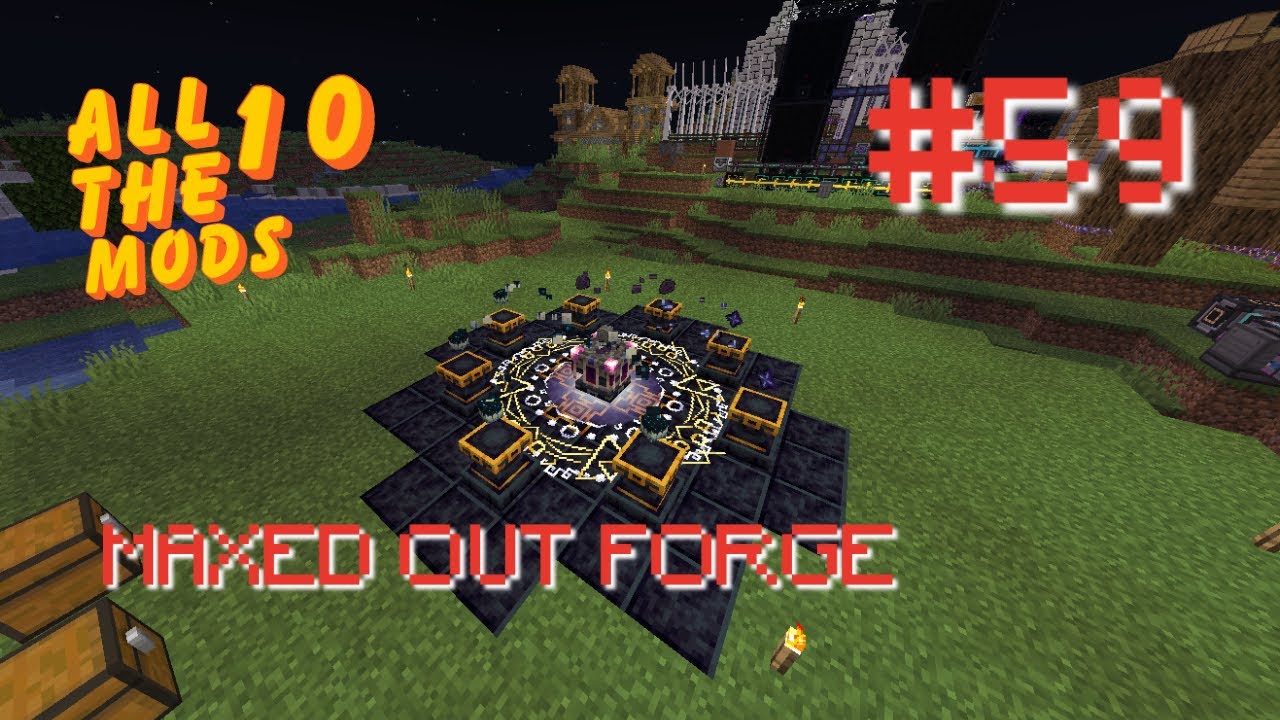 Mastering Hephaestus Forge Level 5 in Forbidden & Arcanus - AllTheMods 10 Ep.59
