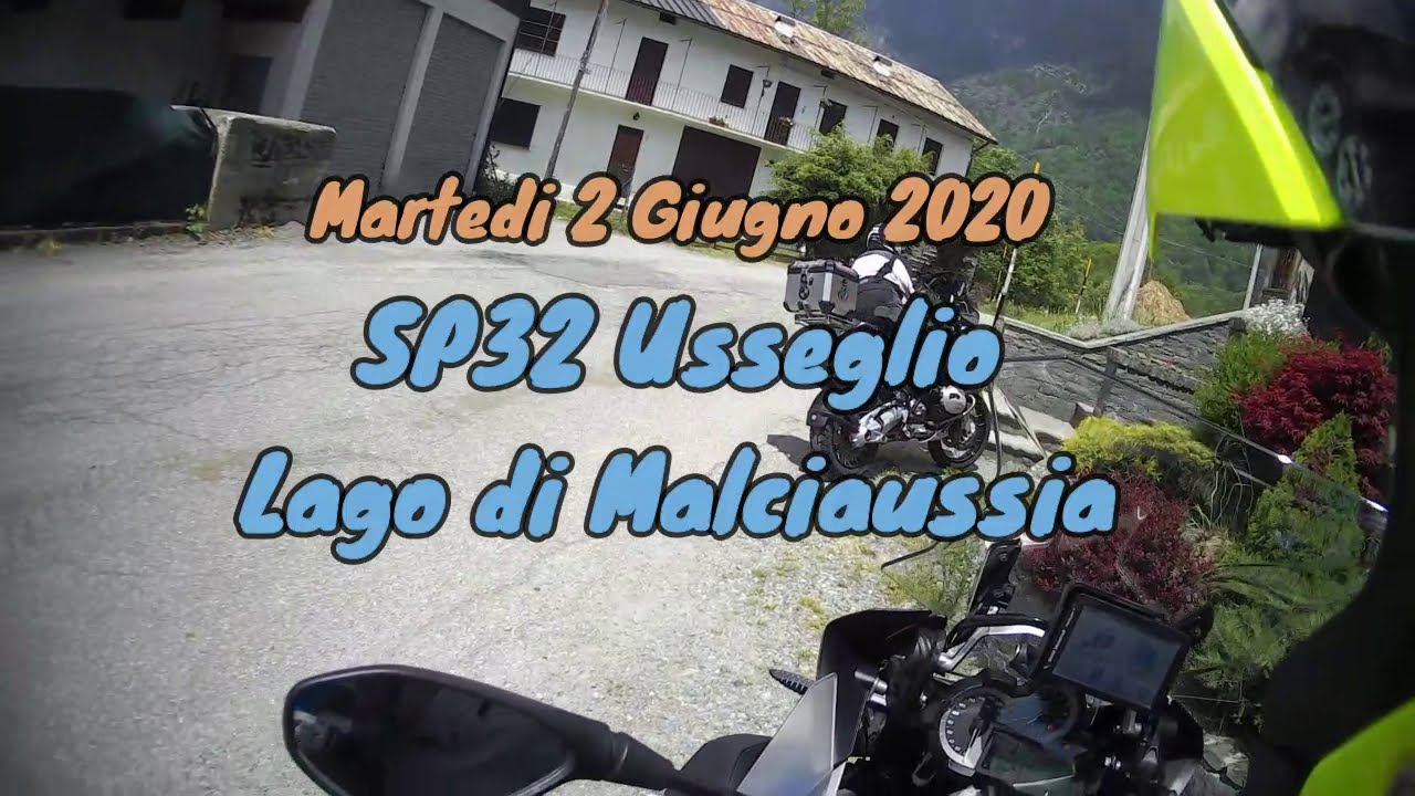 Usseglio - Lago di Malciaussia in moto 2020
