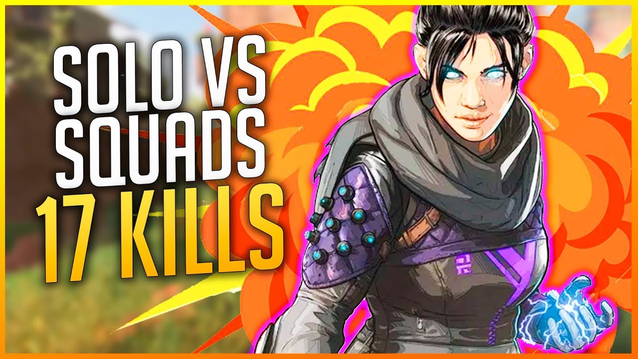 APEX LEGENDS: ¡¡SOLO VS SQUAD CON 17 KILLS!! PARTIDA ÉPICA | Makina