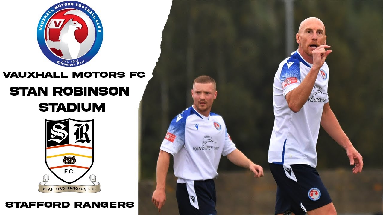 WINS ON THE ROAD - Stafford Rangers v Vauxhall Motors Match Highlights Package