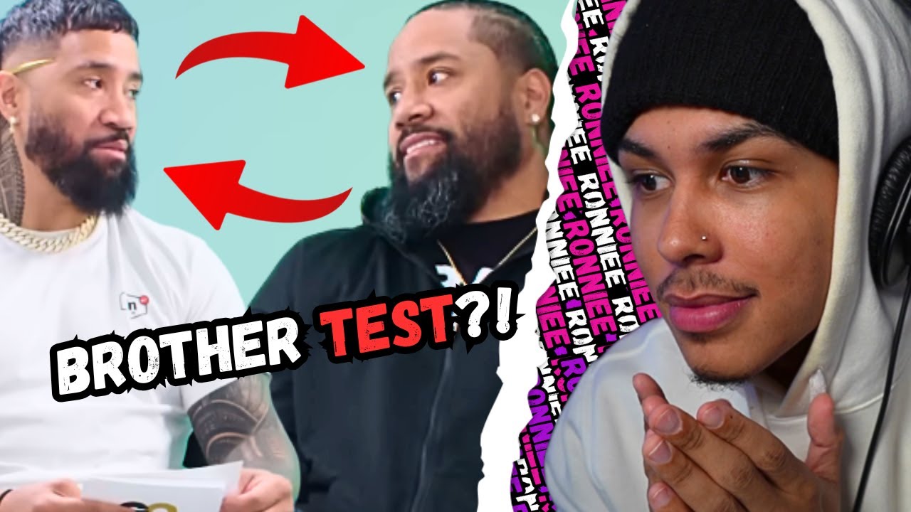 RONNIE REACTS TO JIMMY AND JEY USO DOING A BROTHERS TEST!