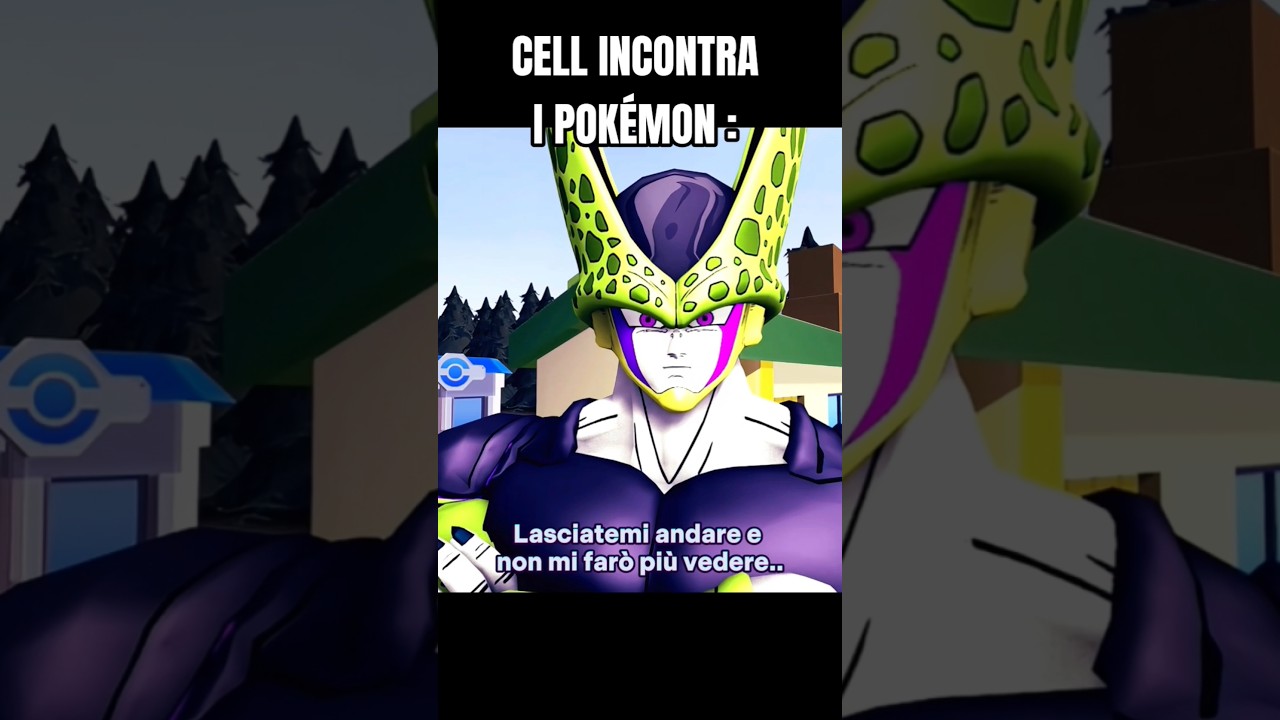 CELL INCONTRA I POKÉMON 🇮🇹 ANIMAZIONE DI DEVILARTEMIS 