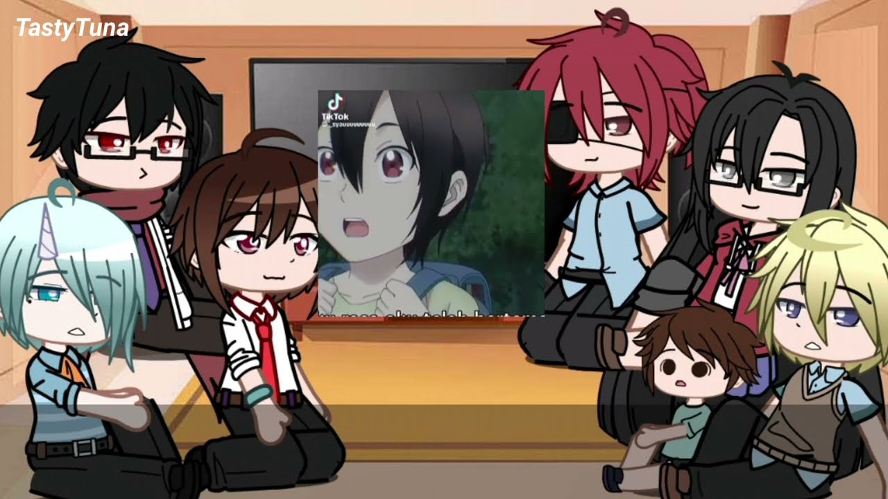 a terrified teacher at ghoul school reacts to || Short ||